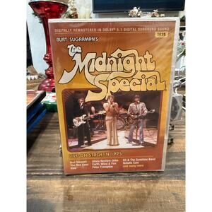 The Midnight Special DVD 2006 Remastered 1975 Live Concert Burt Sugarman
